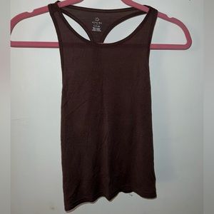 Aerie Offline, brown racerback tank top